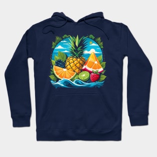 Summer Fruits Summer Vibes Hoodie